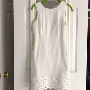 Kut from the Kloth white summer dress with lace